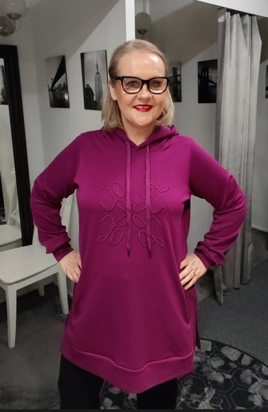 Zhenzi Mya huppari Lila