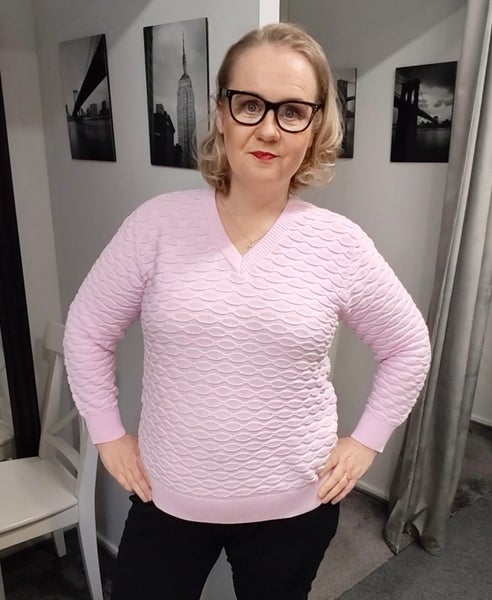 Micha puuvillaneule eri v&auml;reiss&auml;