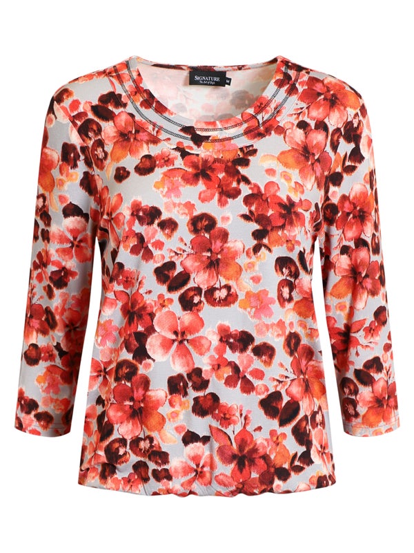 Signature kukkapusero eri v&auml;reiss&auml;