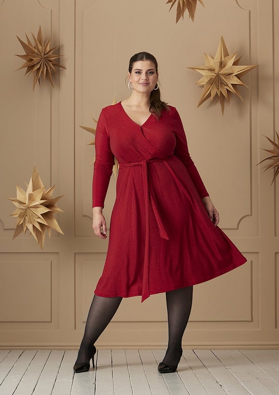 Zhenzi Jaylee punainen mekko