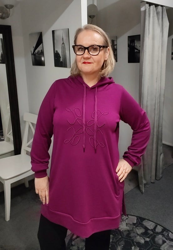 Zhenzi Mya huppari Lila