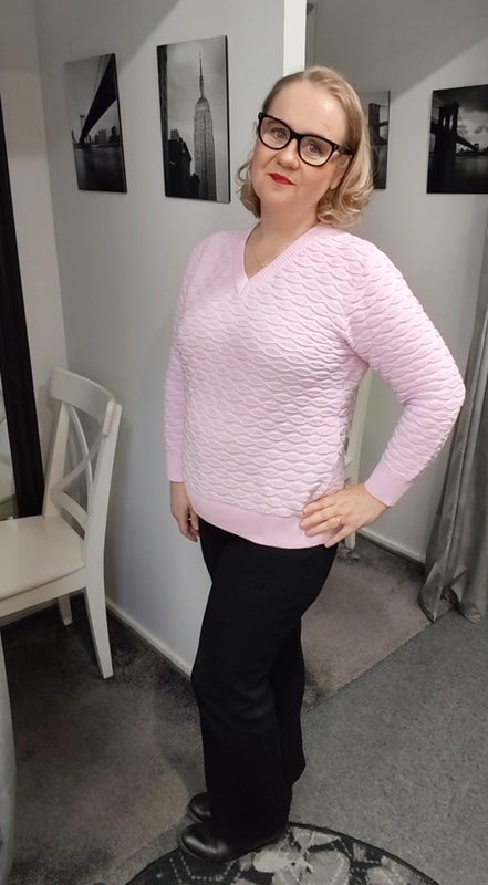 Micha puuvillaneule eri v&auml;reiss&auml;