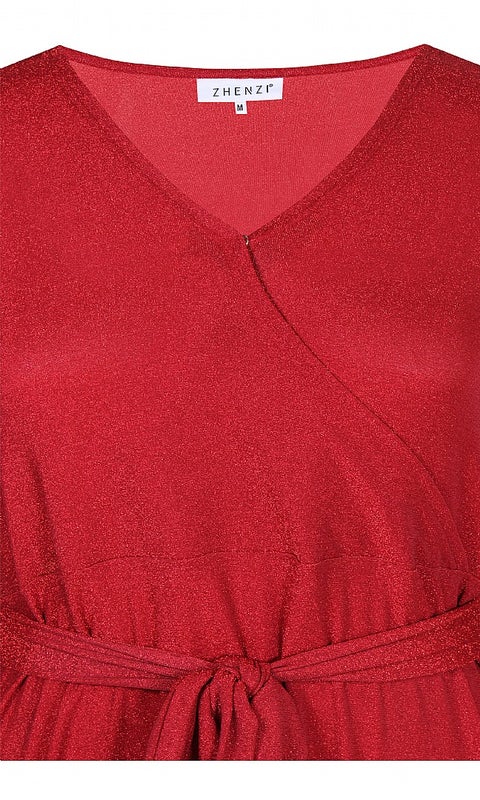 Zhenzi Jaylee punainen mekko